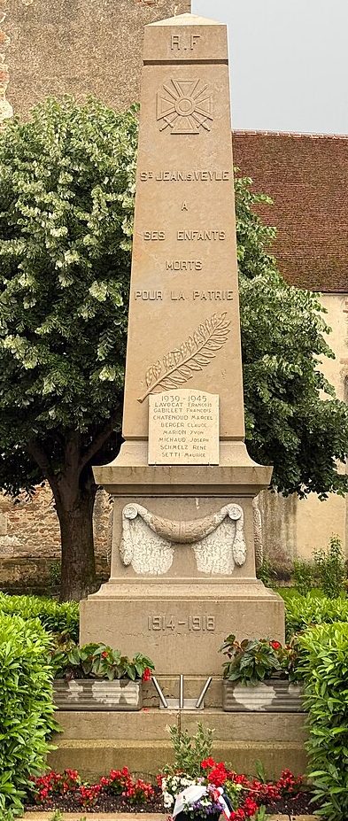 г. Сен-Жан-сюр-Вейль. Военный мемориал. 