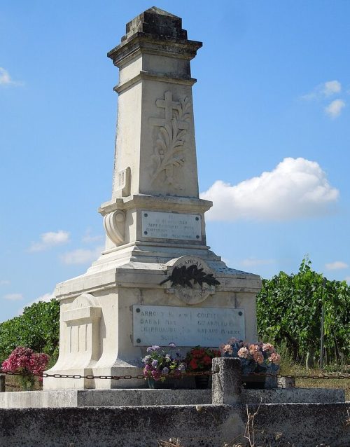 п. Мариньяк. Мемориал Сопротивления.