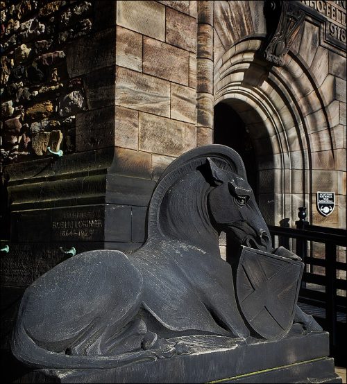 г. Эдинбург. Шотландский национальный военный мемориал.