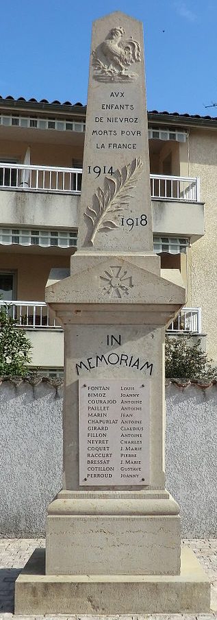 г. Невроз. Военный мемориал. 