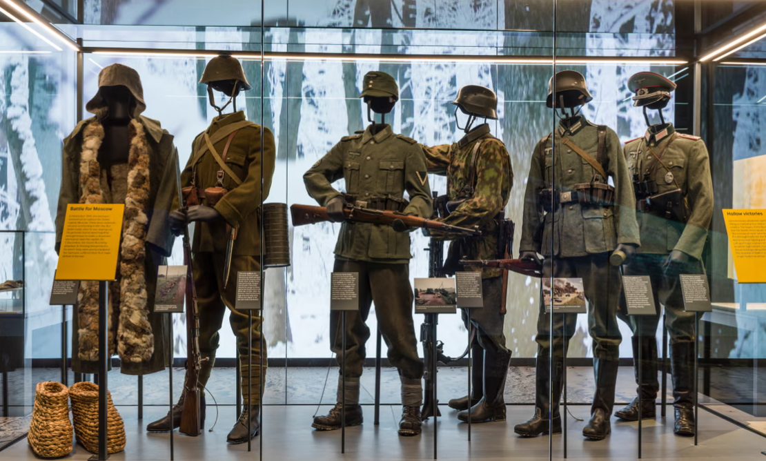 Экспонаты музея. 