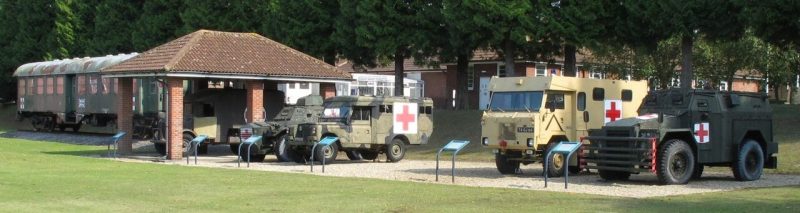 Коллекция автомобилей скорой помощи.