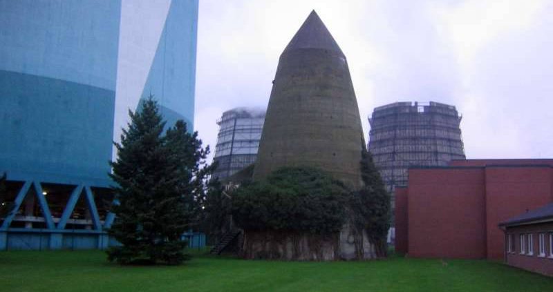 Башня Winkelturm «Тип 2A» на территории электростанции «Гольденберг» в г. Хюрт. 