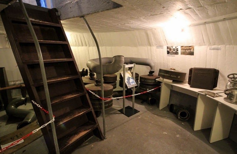 Интерьер одного из этажей башни.