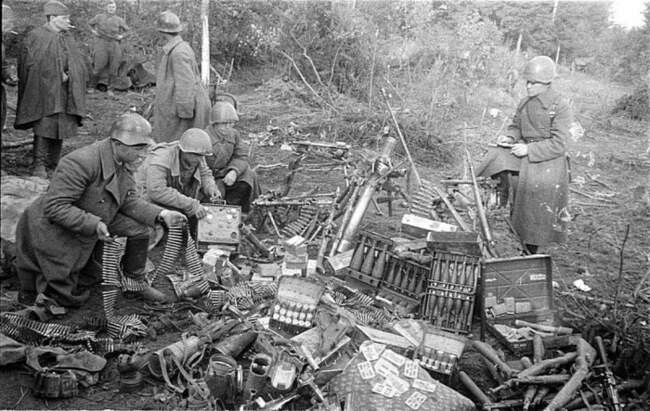 Все собранные трофеи описывались и сортировались.