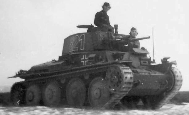Немецкий «чех» – Pzkpfwg 38(t).